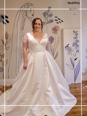 Stella York 7755 Wedding Belles Love, Traditional Satin A-Line Wedding Dress, Wedding Dresses Near Me, Plus Size Wedding Gowns Staffordshire, Stoke-on-Trent