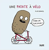 Une patate à vélo
