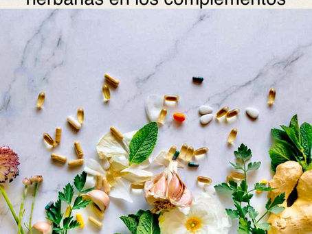 Tipos de presentaciones herbarias en los complementos