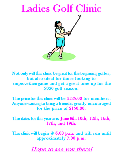 Ladies Golf Clinic