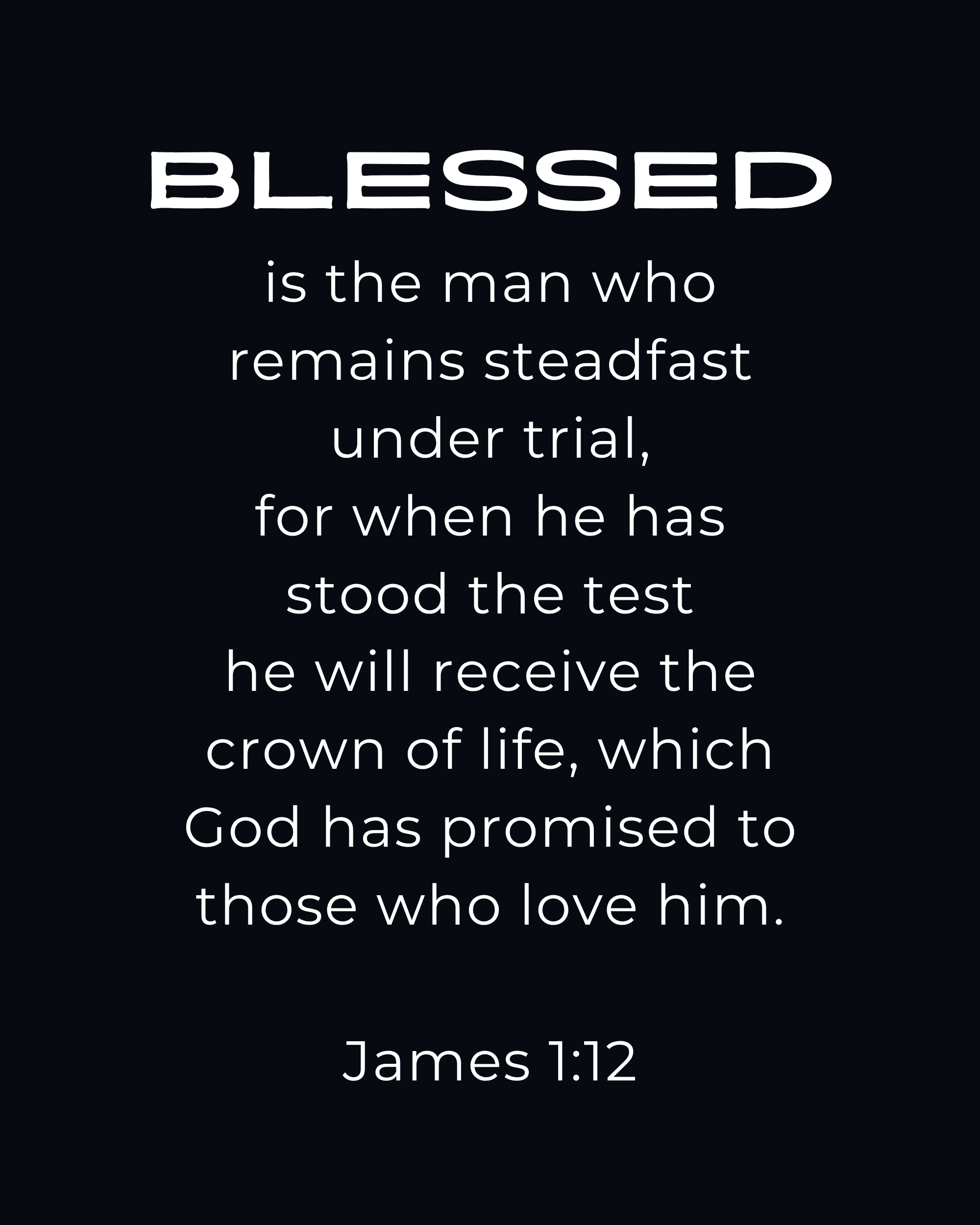 BLESSED is He