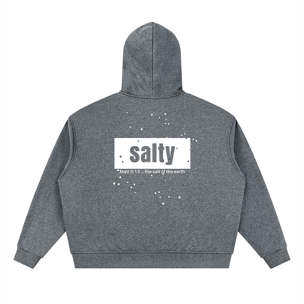 Thumbnail: Salt Sparkles Boxy Hoodie