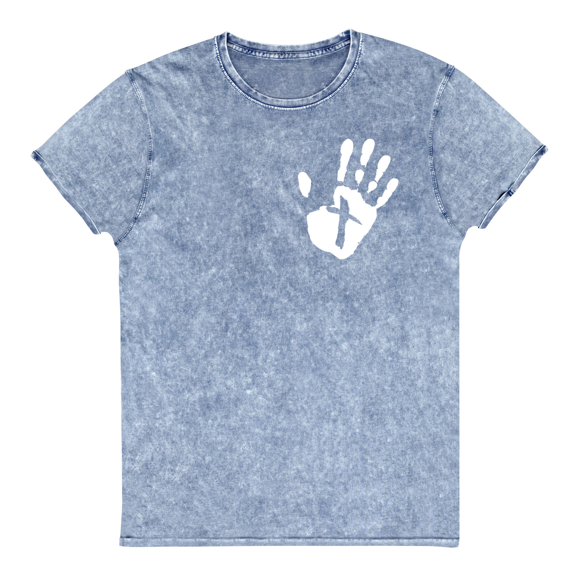 Hand over Heart Denim T-Shirt