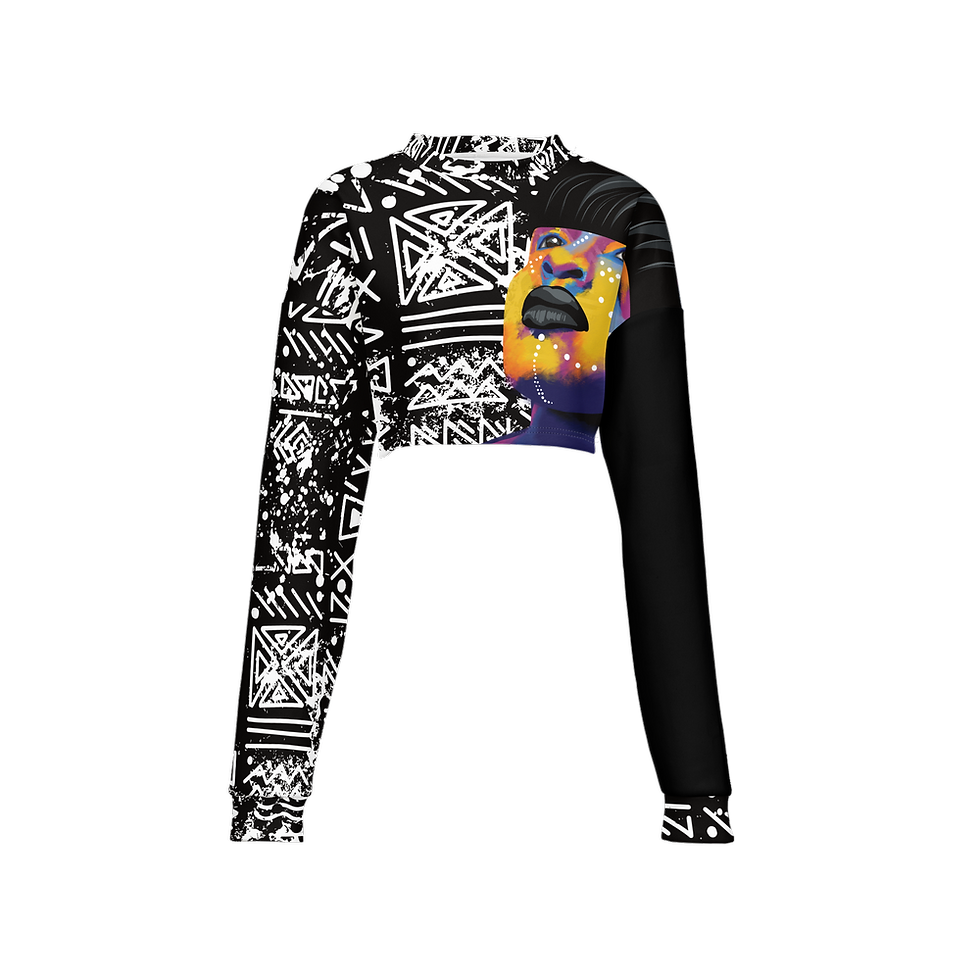 Journey cropped sweatshirt