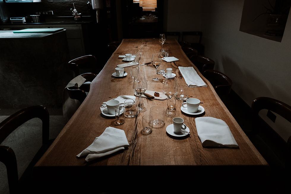 table de fin de repas
