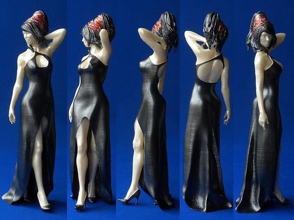 Rebekah02-7.JPG Фигурка в масштабе 1/10 после окраски акриловыми эмалями (кисть).