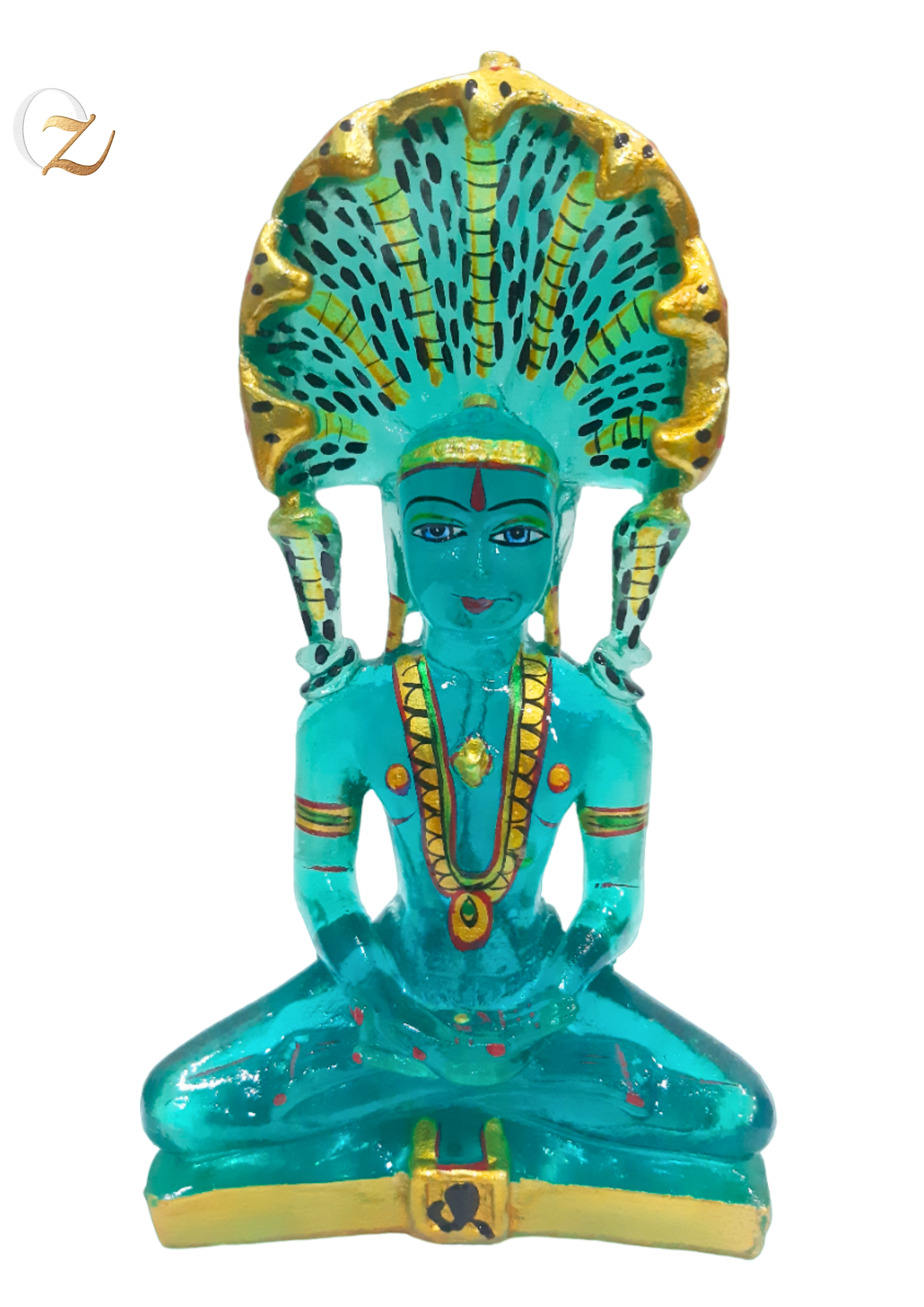 Parasnath 7 Inch (Blue Clear)