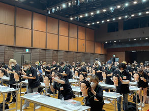 麻生美容専門学校ワインディングコンテスト