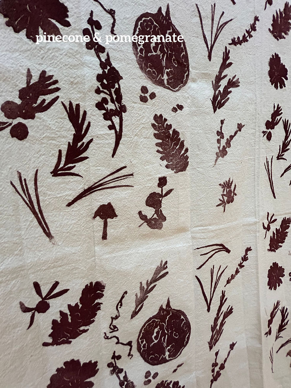 Thumbnail: cotton towel: foliage 