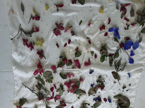 solar dyeing tutorial using a direct contact method