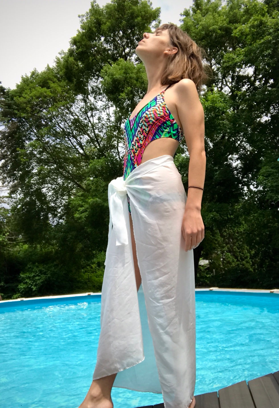 Thumbnail: made to order: silk beach wrap