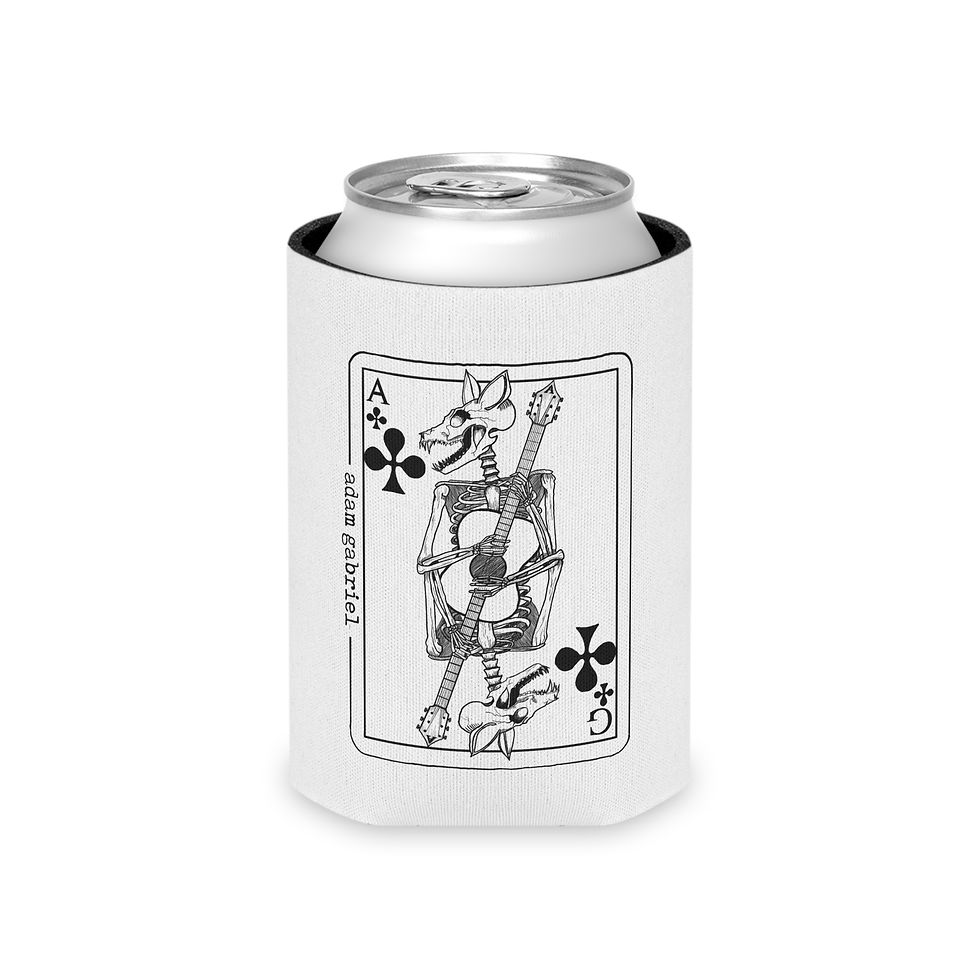 Thumbnail: Skeleton Fox Guitar Koozie 