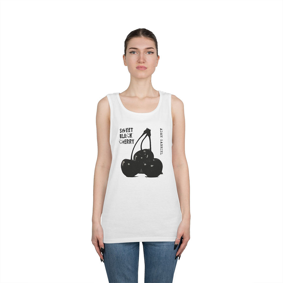 Thumbnail: Sweet Black Cherry Unisex Tank Top