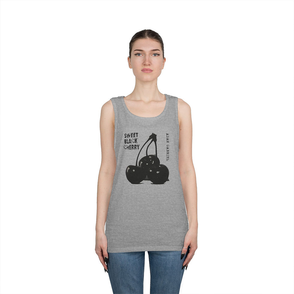 Thumbnail: Sweet Black Cherry Unisex Tank Top