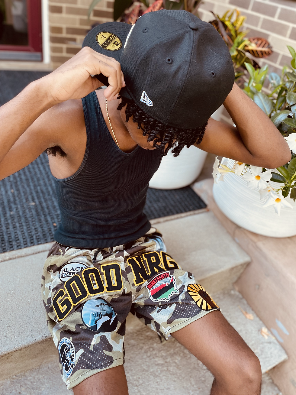 Thumbnail: JuneTeenth Mesh Shorts