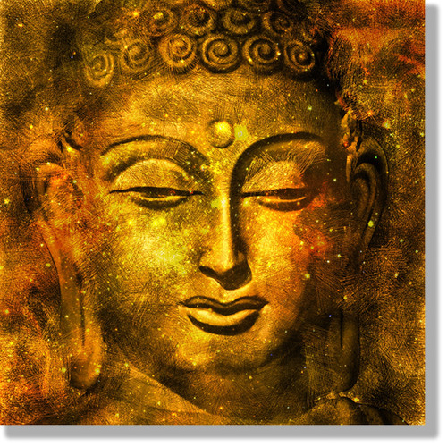 Blissful Buddha Vastu Painting MangoWalls