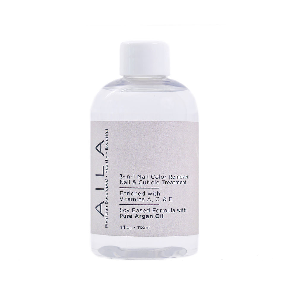 AILA 3-in-1 Soy-Based Remover with Pure Argan Oil