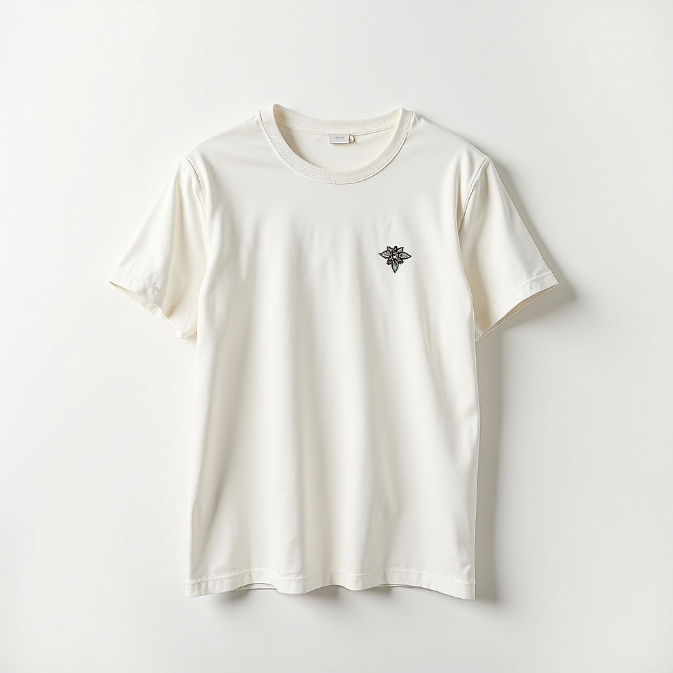 Embroidered Cotton Tee
