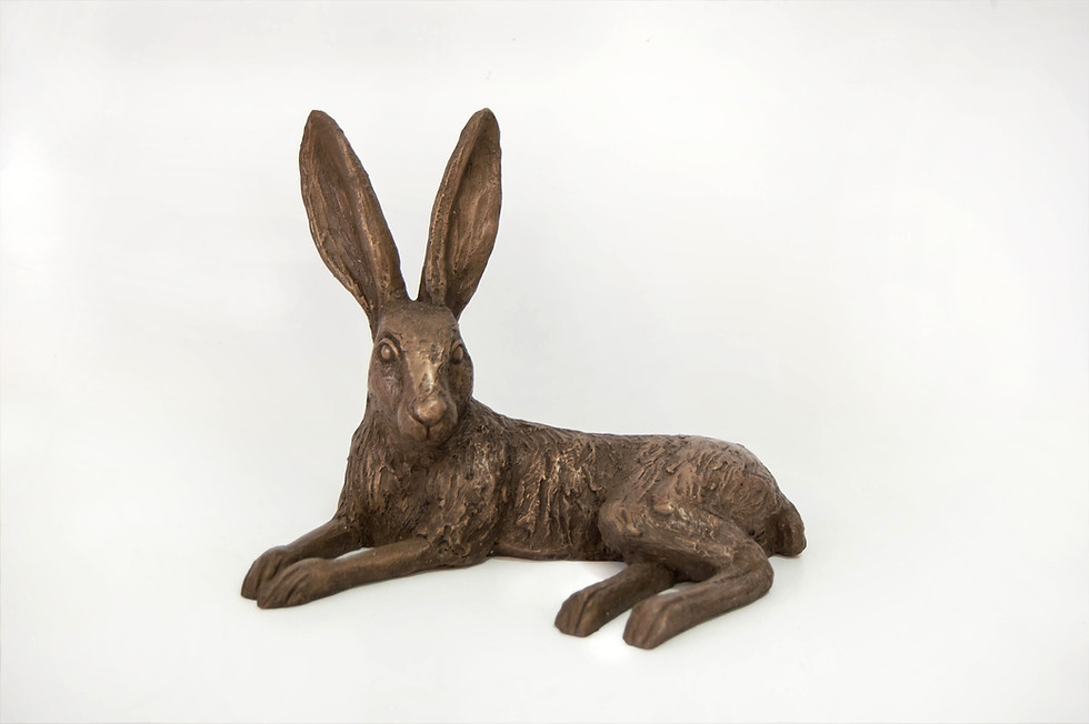 Thumbnail: Miniature Hare Sculpture