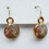 Thumbnail: Tidepool Circle Pendant Earrings in Gold