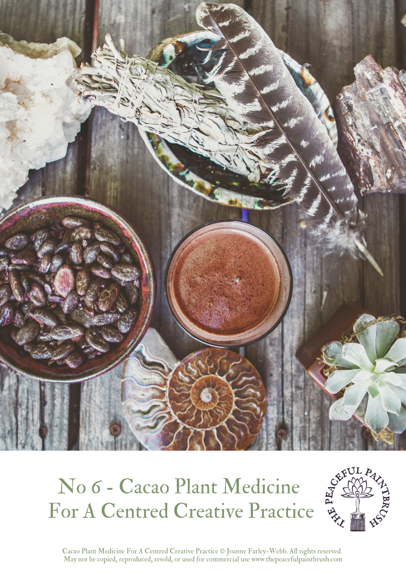 No 6 - Cacao Plant Medicine For A Centred Creative Practice / eBook
