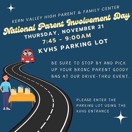 National Parental Involvement Day Kern Car Line2024.