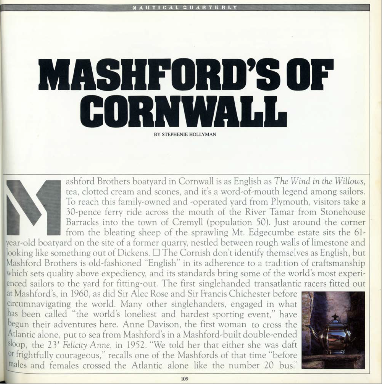 Mashfords of Cornwall