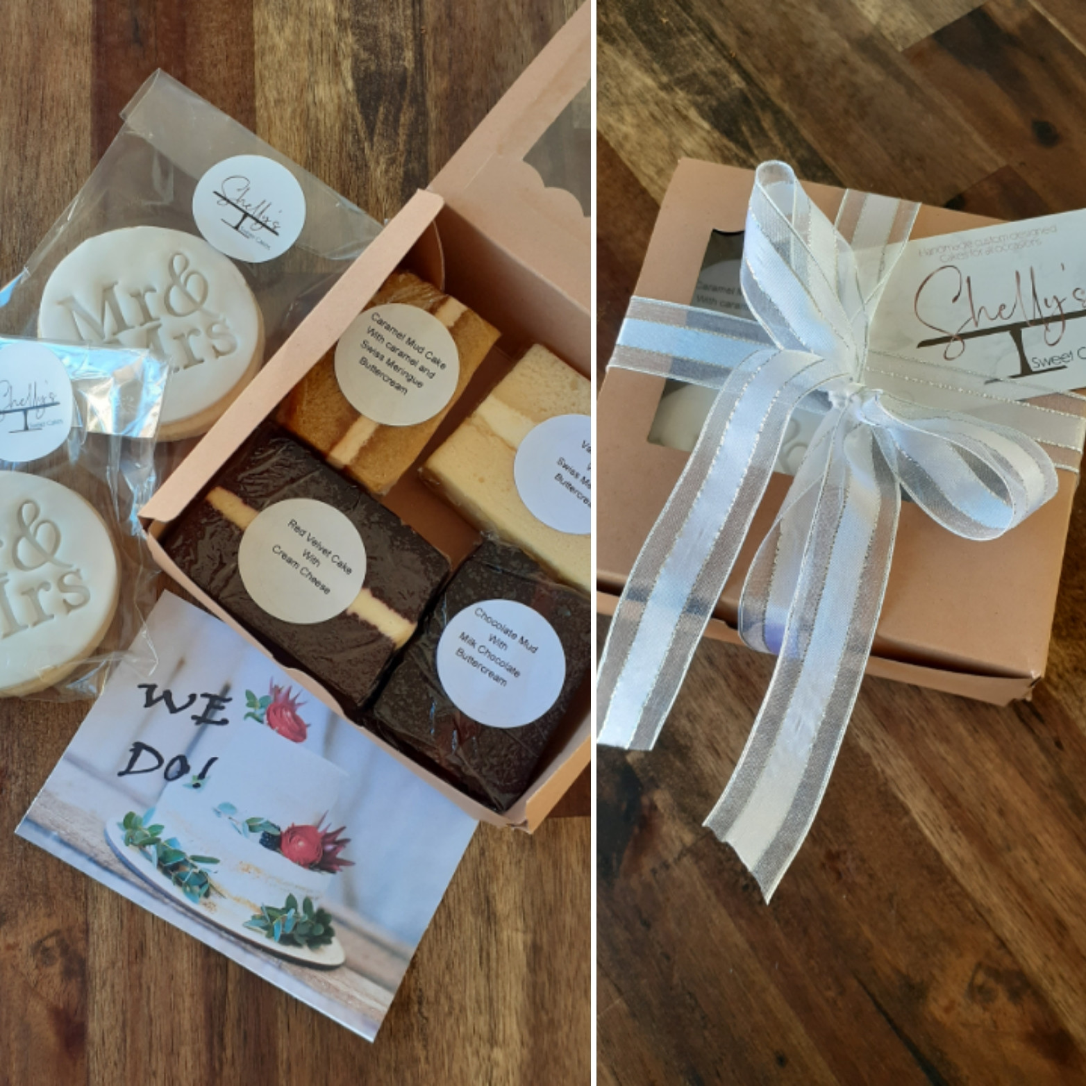 Wedding Cake Sample Box