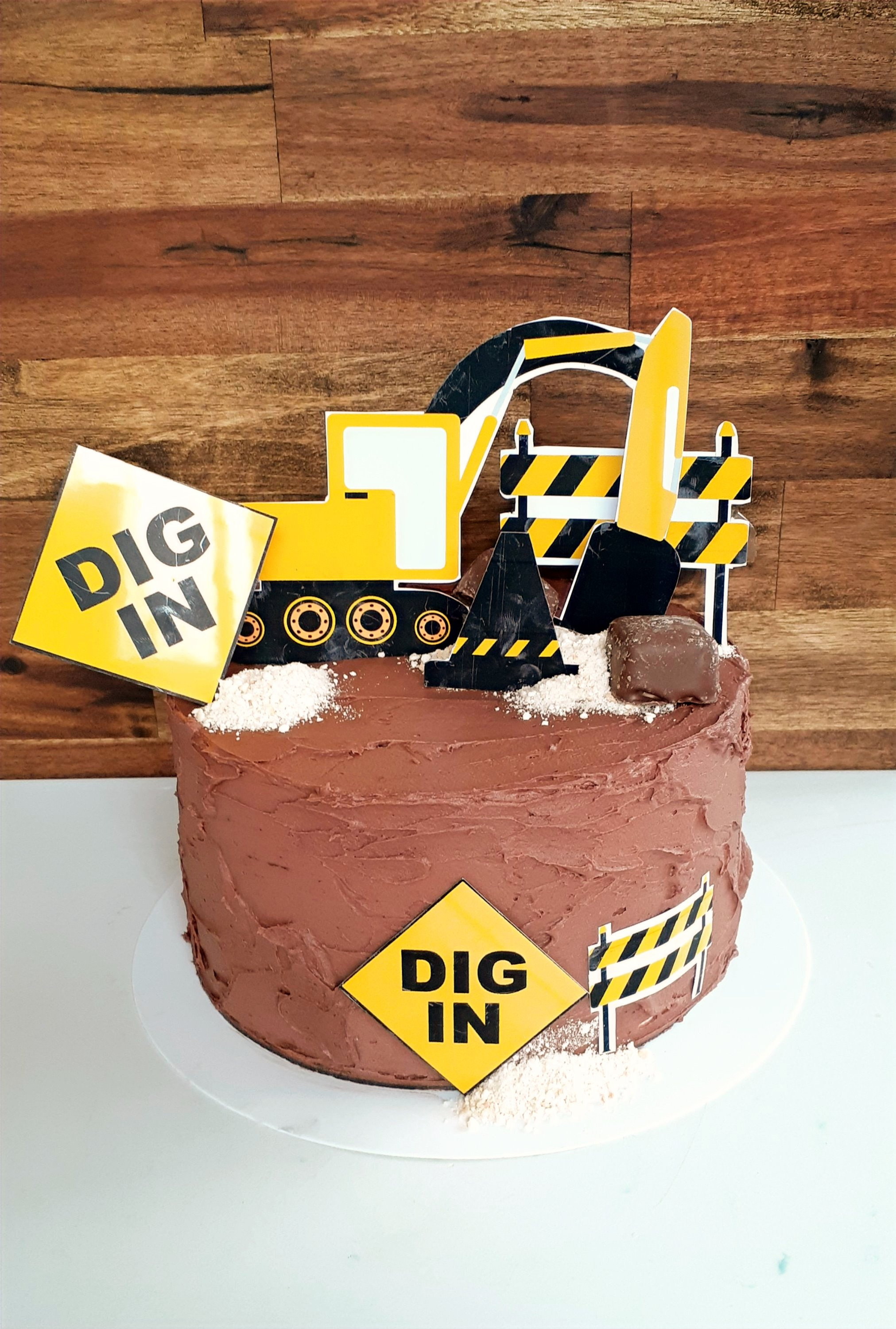 DIY Constuction Cake Kit