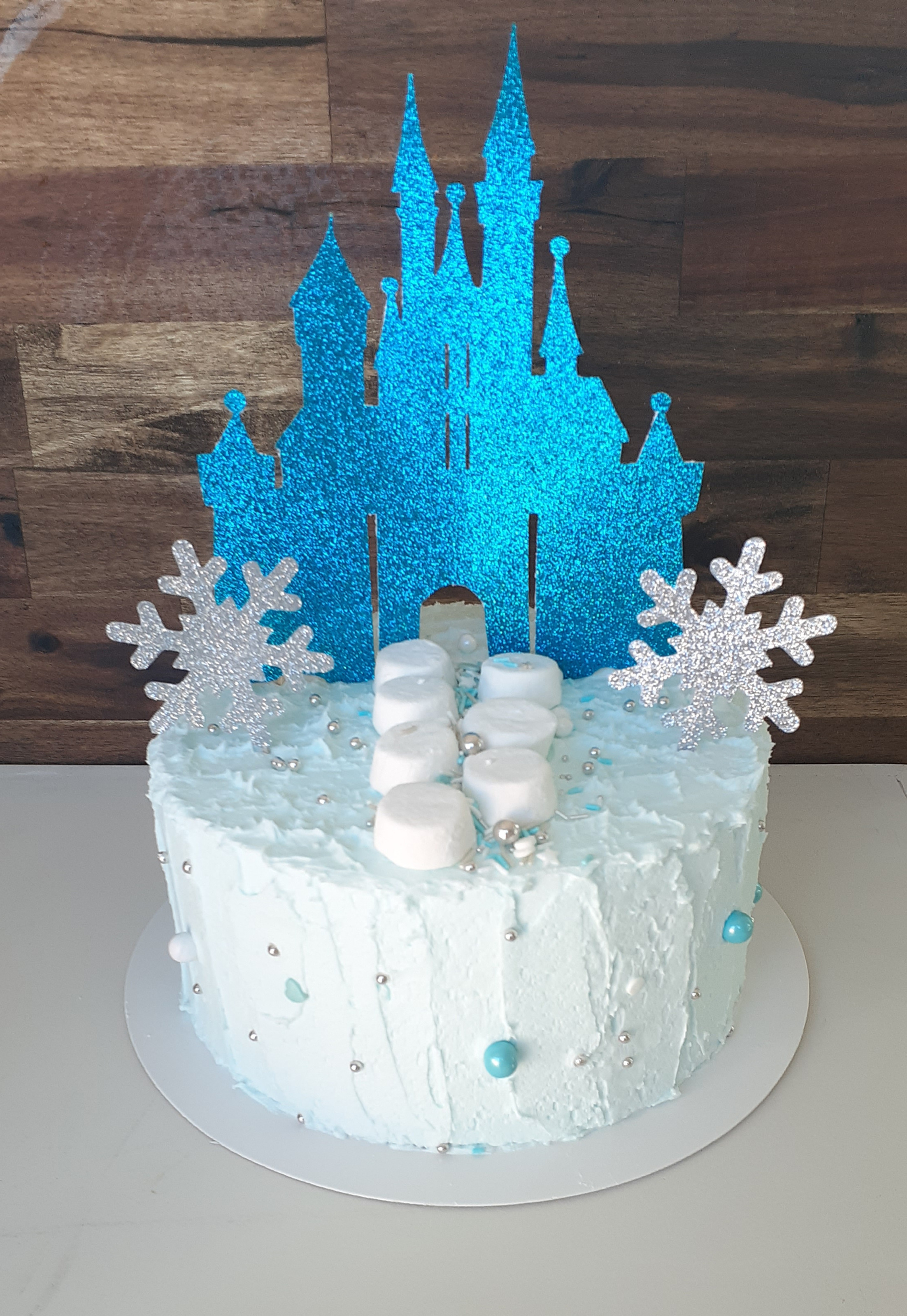 DIY Ice Princess Castle Cake Kit