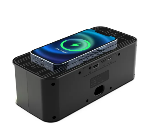 Thumbnail: Colorful Light Bluetooth Speaker Dual Speaker Outdoor Wireless Charger