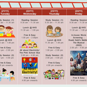 November & December Holidays Programme Calendar 2023