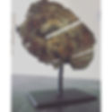 Petrified wood stand