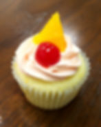 Tequila Sunrise Cupcake