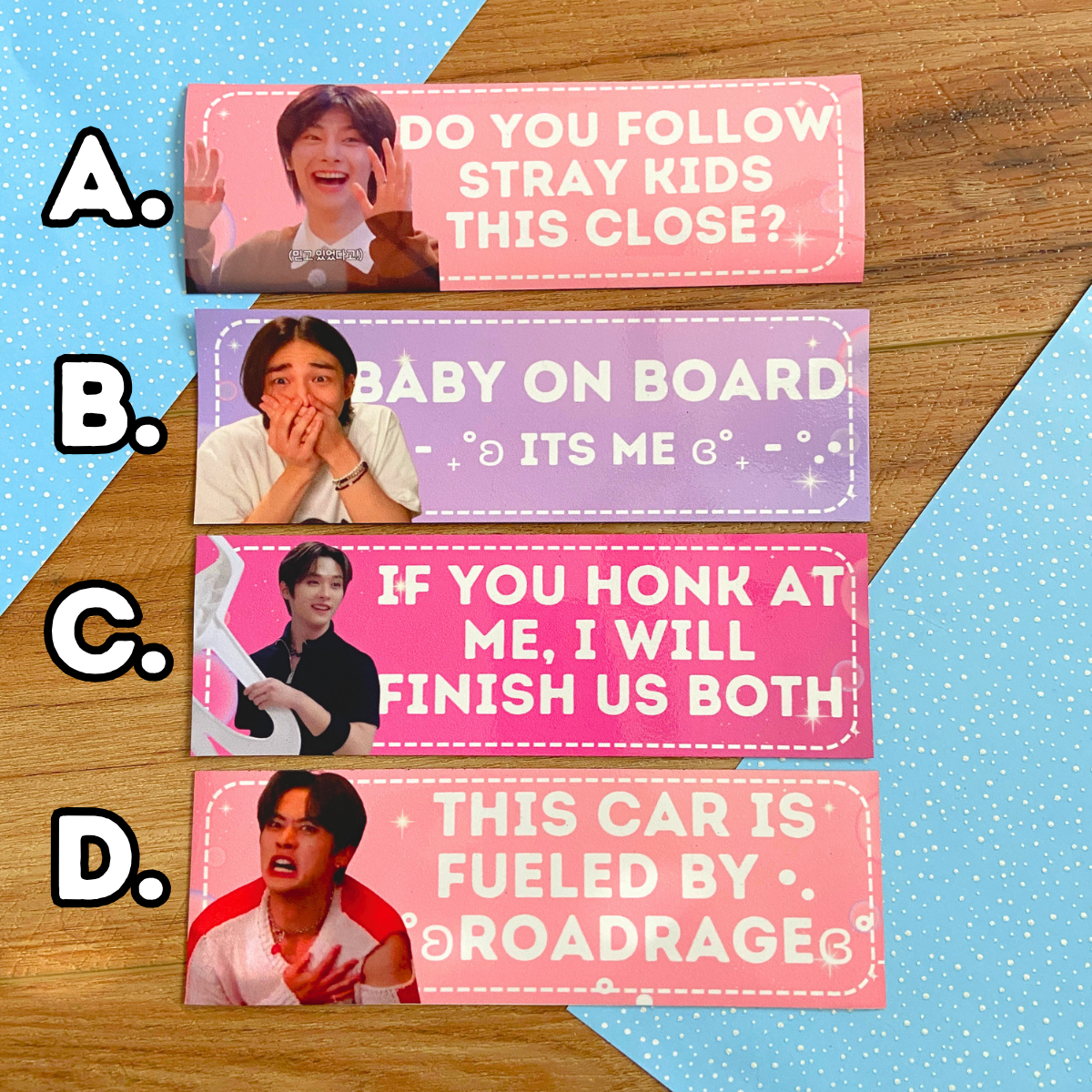 Stray Kids Car Magnets