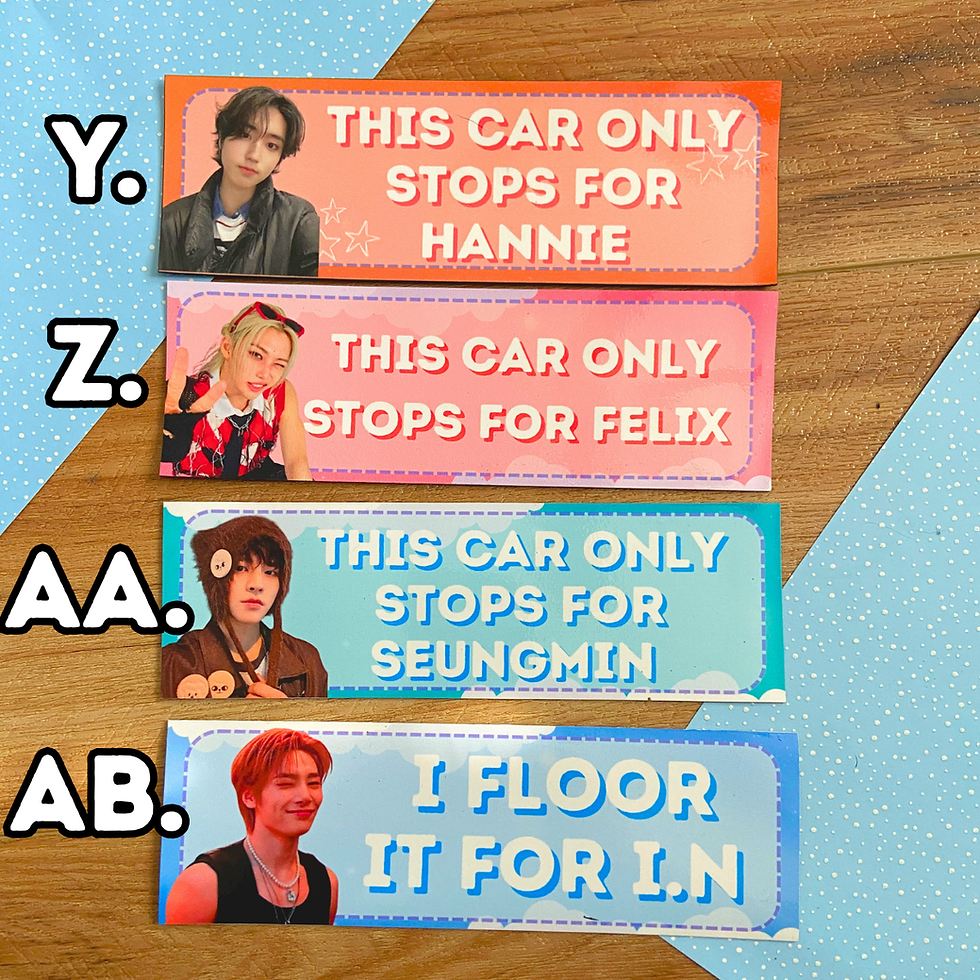 Thumbnail: Stray Kids Car Magnets