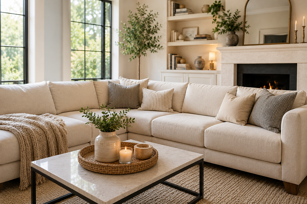 Clean Living Room