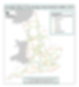 Figure 3. Average delay on the Strategic Road Network (SRN) in England, 2019 (Gov, UK)