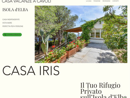 CASA IRIS: un "sito web casa vacanze" che valorizza davvero l’ospitalità