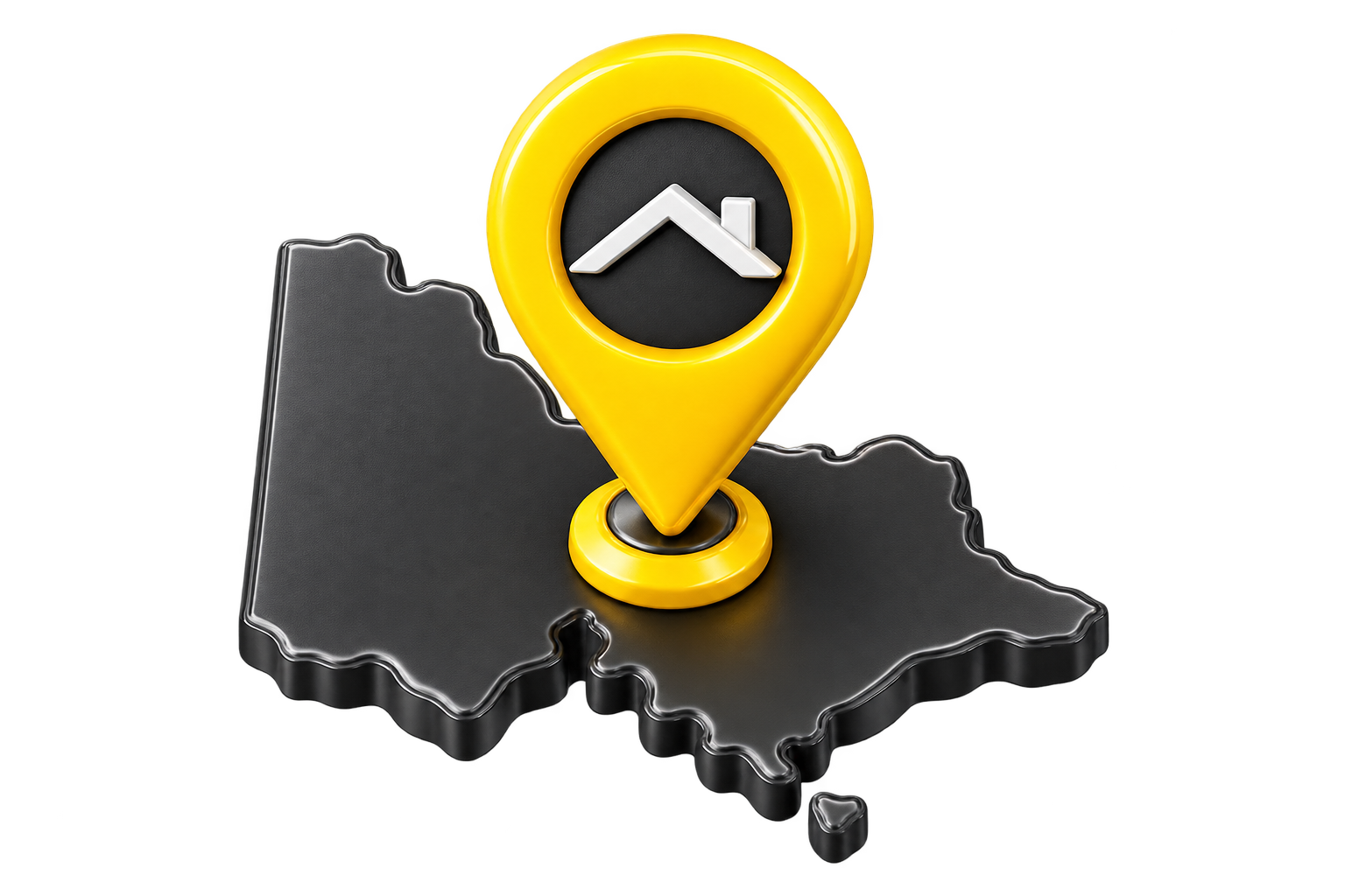 Location marker representing roofing services across Melbourne and Victoria