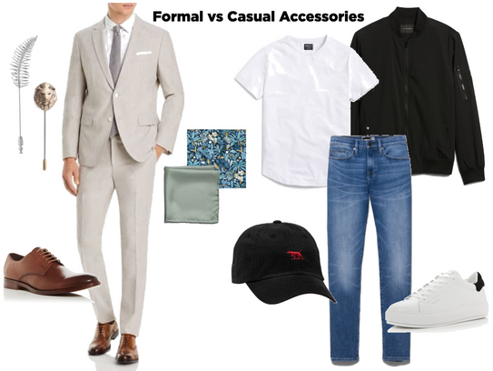 How should men accessorize?