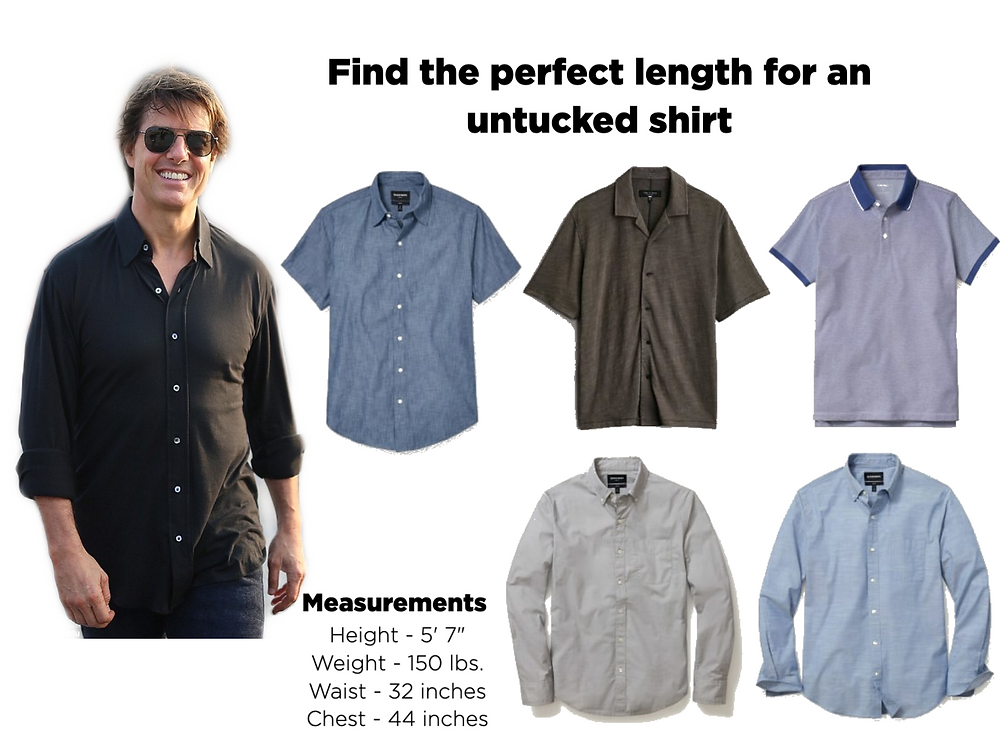 how long should an untucked dress shirt be Untucked Vs. Tucked In - A Guide To Dress Shirt Length