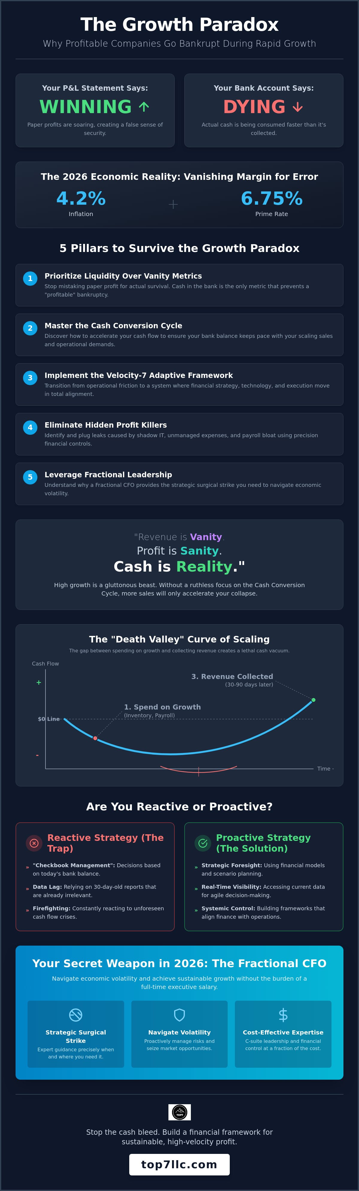 Managing finances during rapid growth
