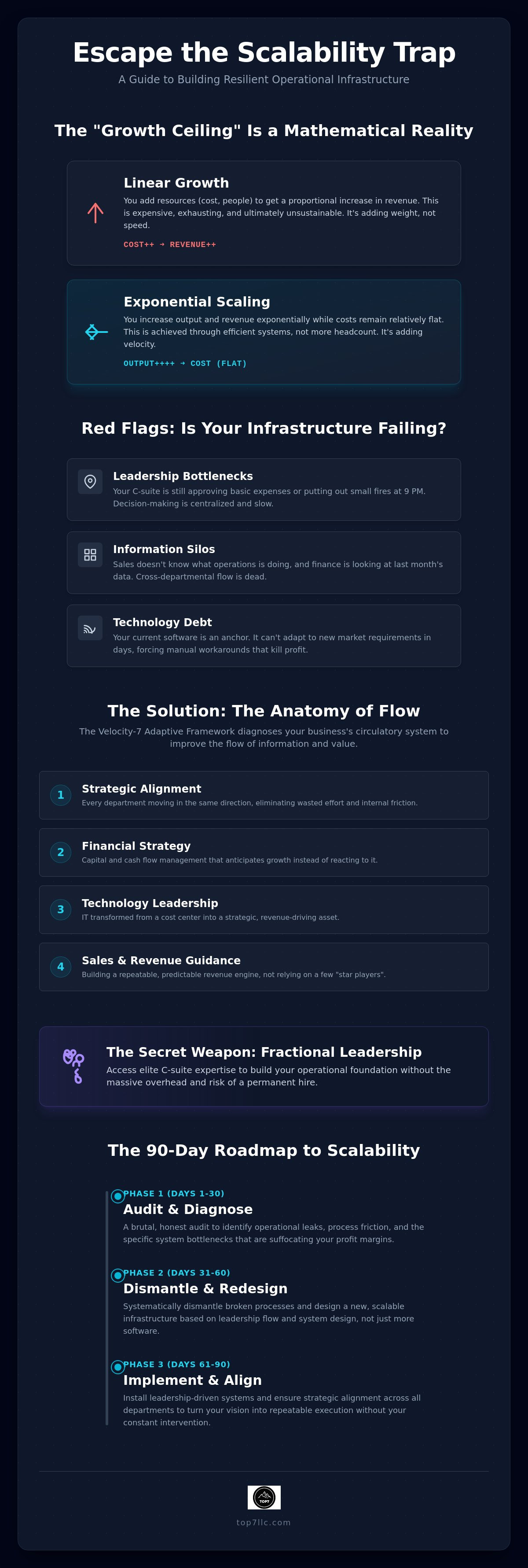Building a scalable operational infrastructure