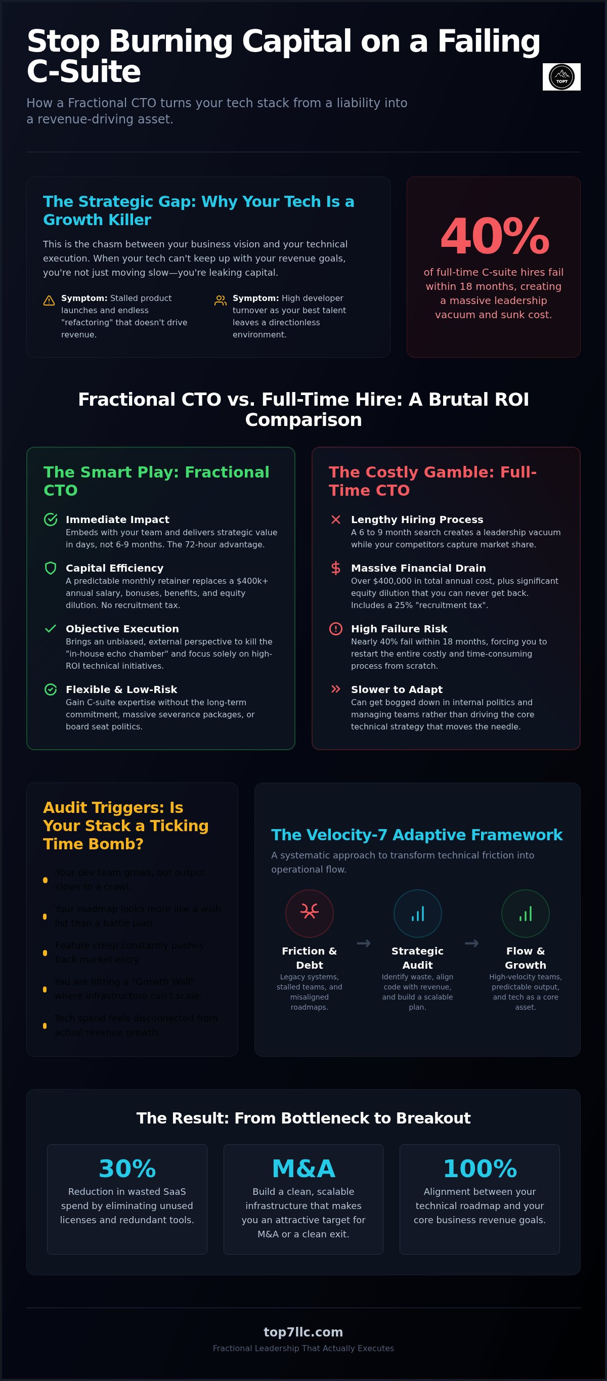 Fractional cto for tech stack audit
