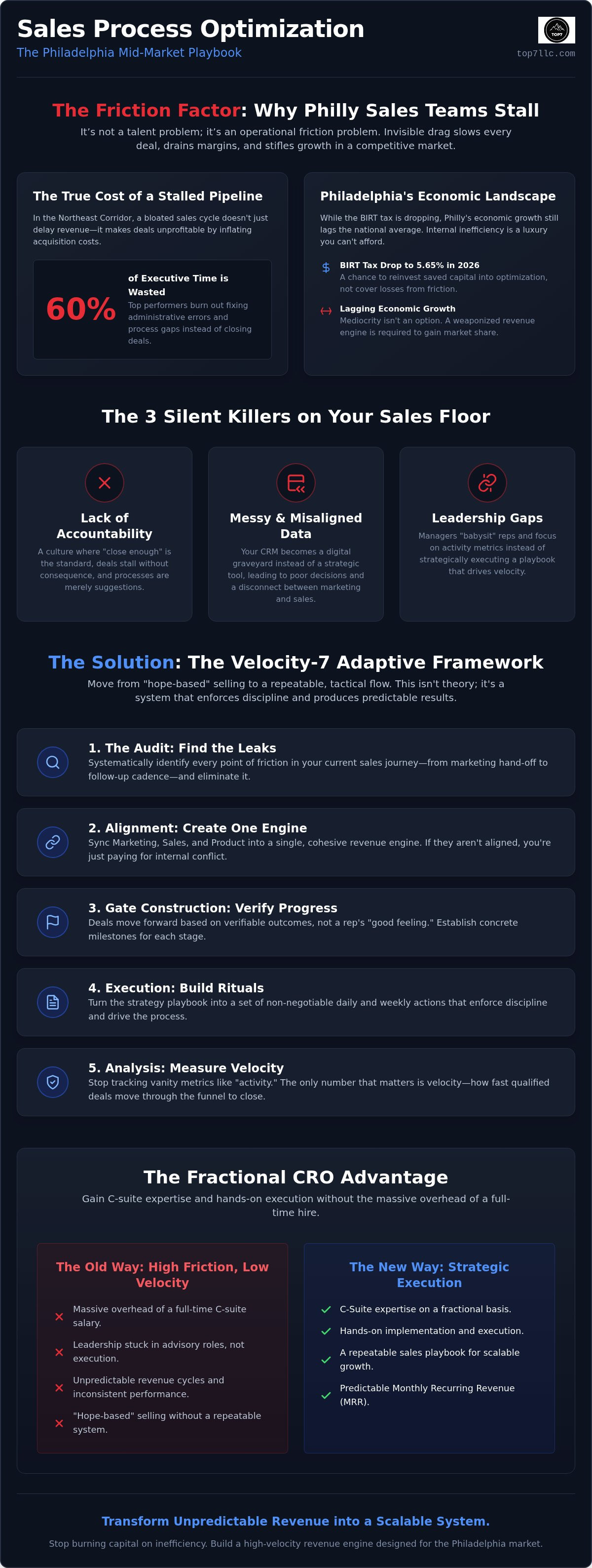 Sales process optimization philadelphia