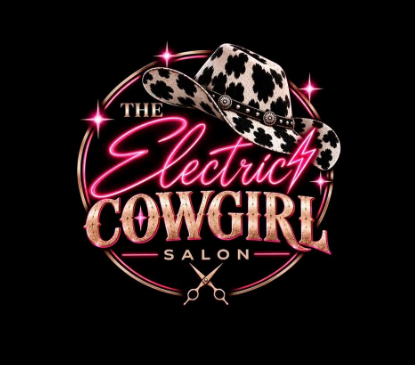 The Electric Cowgirl Salon logo