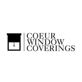 Coeur Window Coverings black-and-white logo