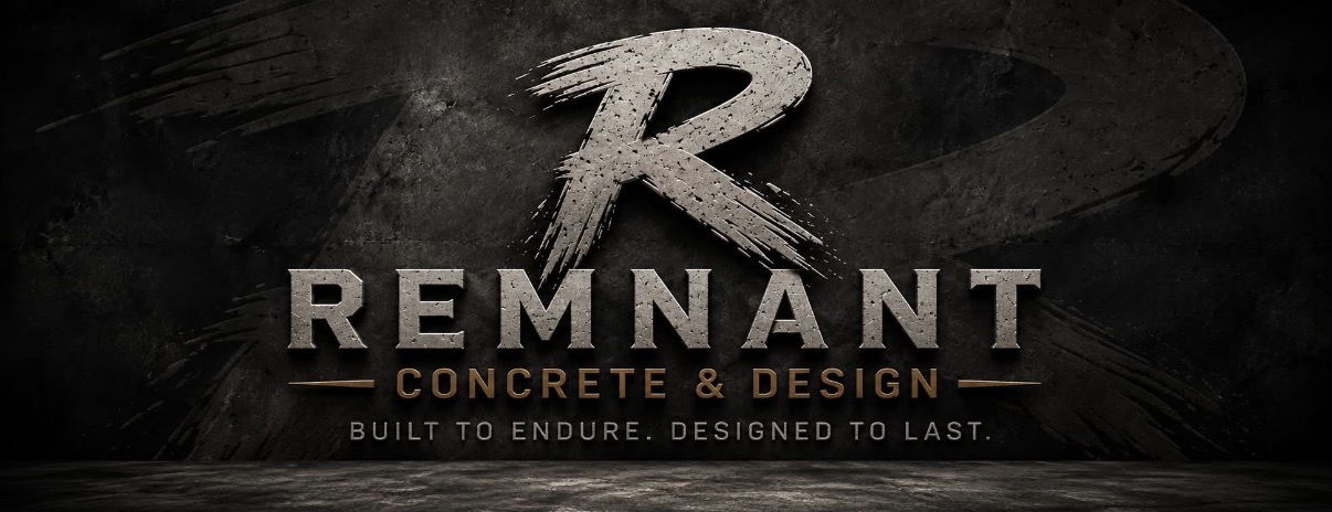 Remnant Concrete & Design logo