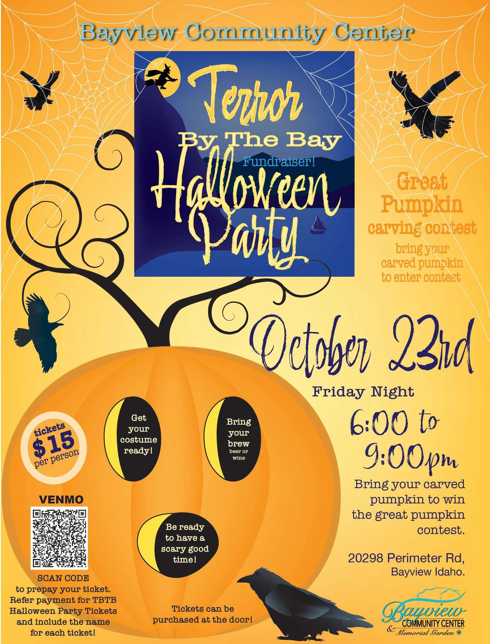 Terror By The Bay Halloween Party Fundraiser event